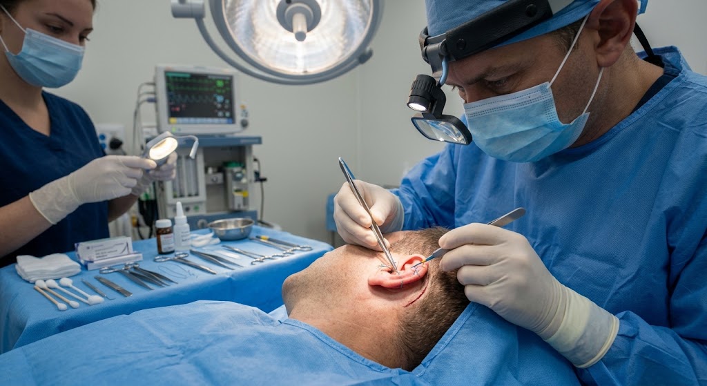 Ear Bat Surgery